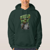 Veste À Capuche Green Garbage Monster (Devant)