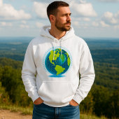 Veste À Capuche Green Globe