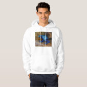 Veste À Capuche Grenouille bleue Dendrobates Azureus de dard de (Devant entier)