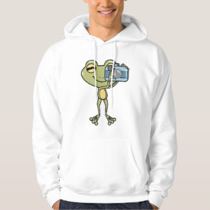Veste À Capuche Grenouille en photographe avec caméra