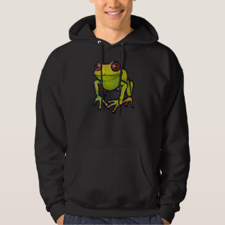 Veste À Capuche Grenouille verte