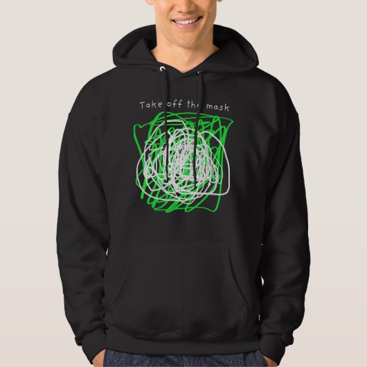 Veste À Capuche gribouillis TOTM (Devant)