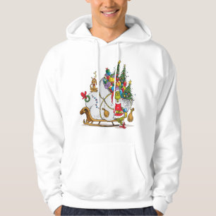 Veste À Capuche Grinch Classique Grinch & Max avec traîneau