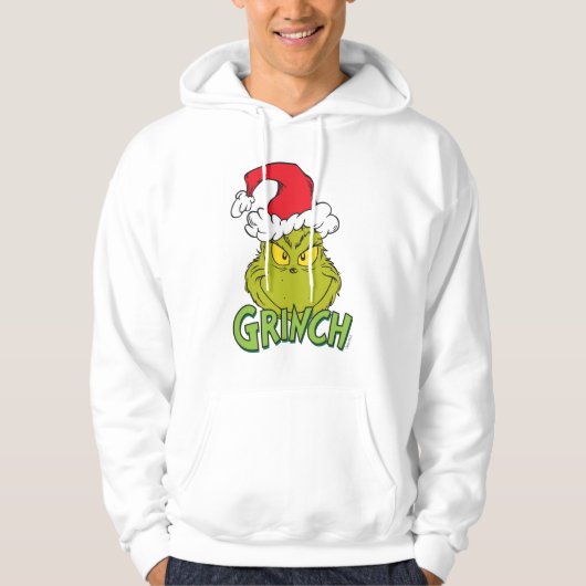 Veste À Capuche Grinch Classique | Méchant ou Gentil (Devant)