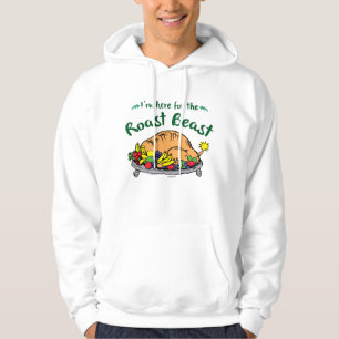 Veste À Capuche Grinch Je suis là pour le Bête Rôtie