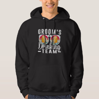 Veste À Capuche Groom s Drinking Team Wedding Bachelors Party Squa