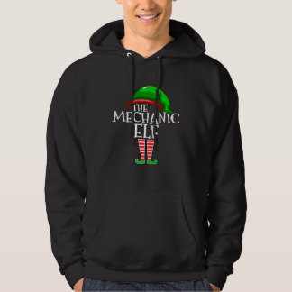 Veste À Capuche Groupe Elf Mécanique Correspondant Famille Noël Ou