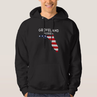 Veste À Capuche Groveland Florida USA State America Travel Floridi