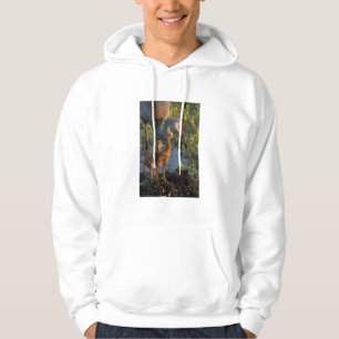 Veste À Capuche Grue du Canada avec poussins, Floride