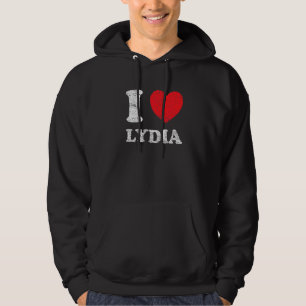 Veste À Capuche Grunge désossé usé Style I Love Lydia