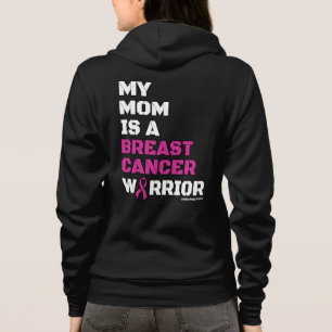 Veste À Capuche Guerrier/Bloque/Maman...Cancer du sein