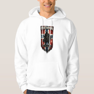 Veste À Capuche Guerrier Viking Northmen | Drapeau norvégien