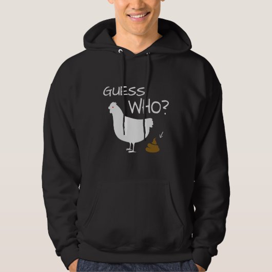 Veste À Capuche Guess Who Chicken Poo chicken (Devant)