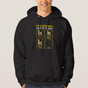 Veste À Capuche Guide drôle de formation de Labrador pour les mama