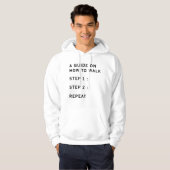 Veste À Capuche Guide Sur La Marche (Devant entier)