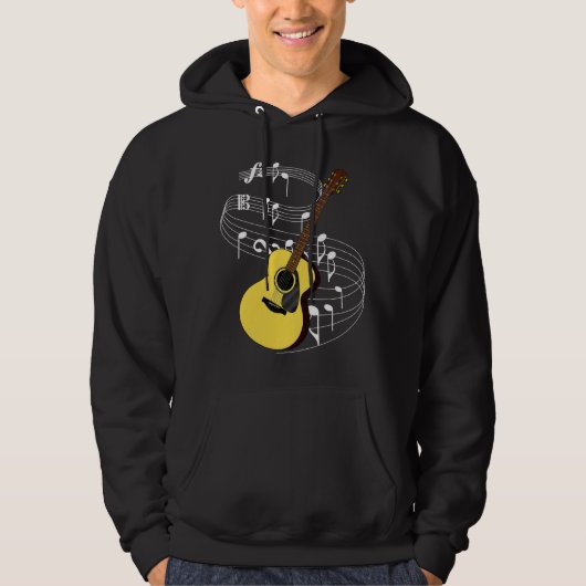Veste À Capuche Guitare (Devant)