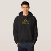 Veste À Capuche Guncle Rainbow Pride Support Lgbtq For Men Women B (Devant entier)