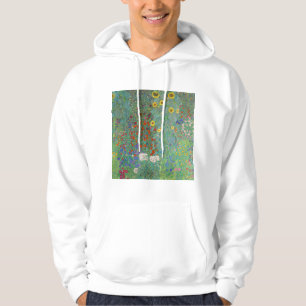 Veste À Capuche Gustav Klimt - Jardin de campagne avec tournesols
