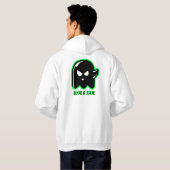 Veste À Capuche Gwosts Gamer & Biker Hoodie (Dos entier)