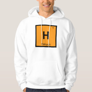 Veste À Capuche H - Halcyon Chimie Symbole du tableau périodique