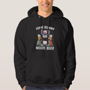 Veste À Capuche Habille dimanche de Pâques Un Petit Lapin Beer Egg