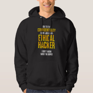 Veste À Capuche Hacker éthique Cybersécurité It Pen Tester 21