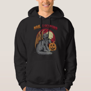 Veste À Capuche Hail Lucipurr ailé Démon Chat Halloween Costume P