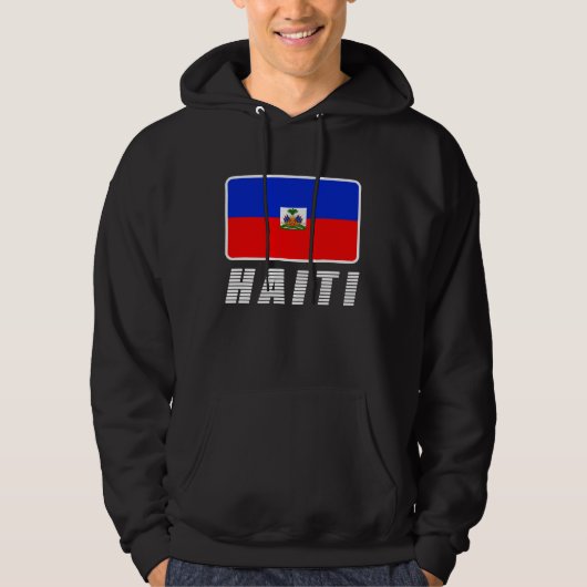 Veste À Capuche Haïti (Devant)