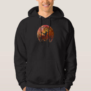 Veste À Capuche Halloween Skateboader Scapage De Zombies Dans Un C