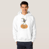 Veste À Capuche Halloween Smooth Collie (Devant entier)