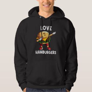 Veste À Capuche Hamburger Pour Hommes Burger Cheeseburger Nourritu