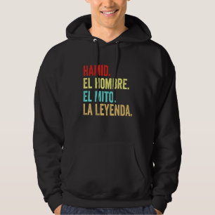 Veste À Capuche Hamid El Hombre El Mito La Leyenda Regalo Para Ham