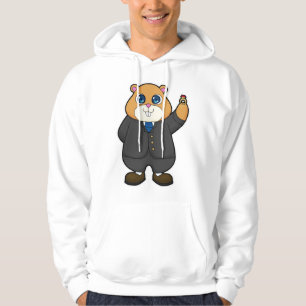 Veste À Capuche Hamster en marié avec alliance
