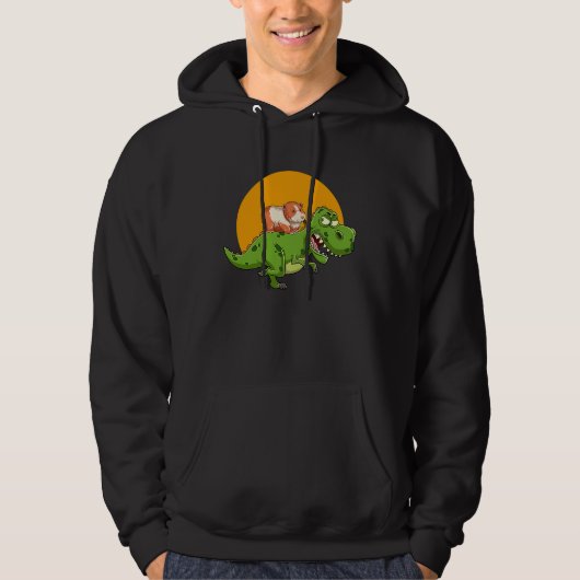 Veste À Capuche Hamster Sur Un Dinosaure Costume De Hamster (Devant)