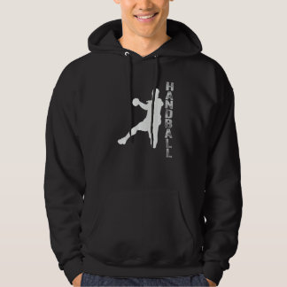 Veste À Capuche Handball Sport Vintage Silhouette Homme Handball