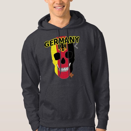 Veste À Capuche HANDSKULL Allemagne Sweatshirt à capuchon B2 (Devant)