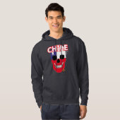 Veste À Capuche HANDSKULL Chili Sweatshirt à capuchon B2 (Devant entier)