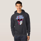 Veste À Capuche HANDSKULL Îles Féroé Sweatshirt à capuchon B2 (Devant entier)