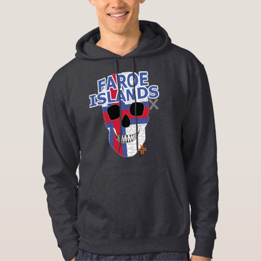 Veste À Capuche HANDSKULL Îles Féroé Sweatshirt à capuchon B2 (Devant)