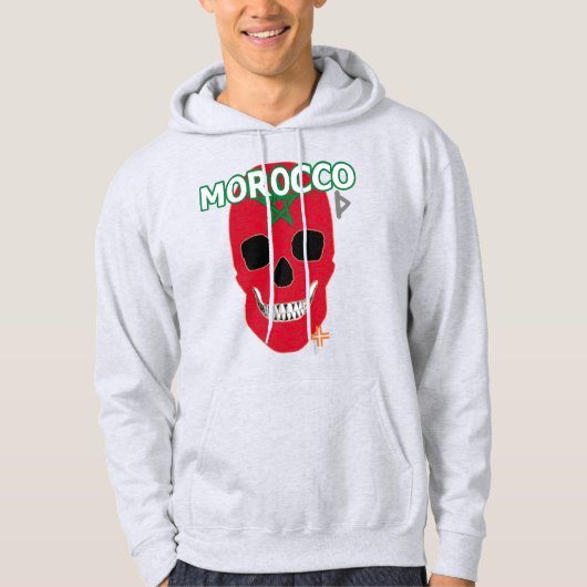Veste À Capuche HANDSKULL Maroc Sweatshirt à capuchon B2 (Devant)