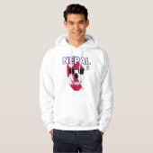 Veste À Capuche HANDSKULL Nepal Sweatshirt à capuchon B2 (Devant entier)
