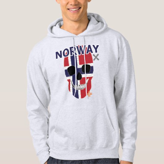 Veste À Capuche HANDSKULL Norvège Sweatshirt à capuchon B2 (Devant)
