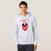 Veste À Capuche HANDSKULL Pologne Sweatshirt à capuchon B2 (Devant entier)