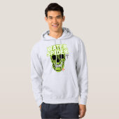 Veste À Capuche HANDSKULL Sweatshirt à capot vert Web B2 (Devant entier)