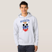 Veste À Capuche HANDSKULL Sweatshirt à capuchon russe B2 (Devant entier)