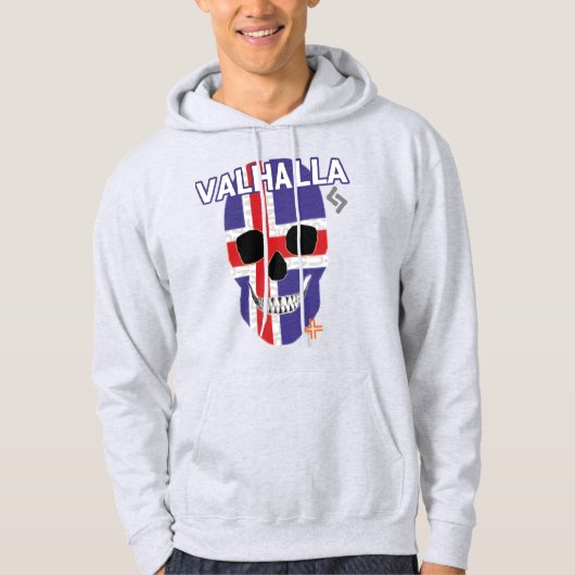 Veste À Capuche HANDSKULL Valhalla Sweatshirt à capuchon B2 (Devant)