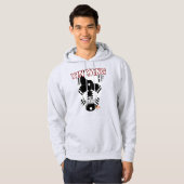 Veste À Capuche HANDSKULL Yin Yang Sweatshirt à capuchon B2 (Devant entier)