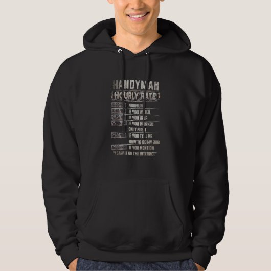 Veste À Capuche Handyman (Devant)