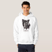 Veste À Capuche Hangry Chihuahua - Funny Aggressive angresse (Devant entier)