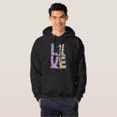 Veste À Capuche Happer Easer Love Bunny Eggs Hunter Easter Girls (Devant entier)